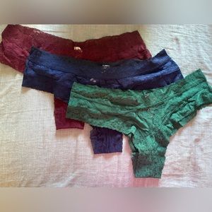 Lace Victoria secret cheeky underwear (3)